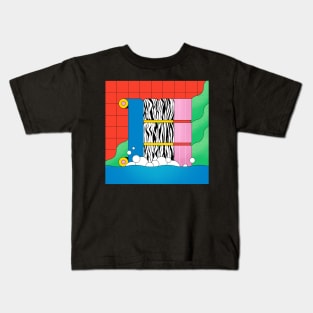 Colorful Ilustration Art Kids T-Shirt